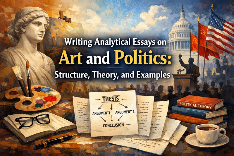 Writing Analytical Essays on Art and Politics: Structure, Theory, and Examples