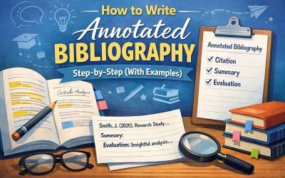 How to Write Annotated Bibliography Step-by-Step (With Examples)