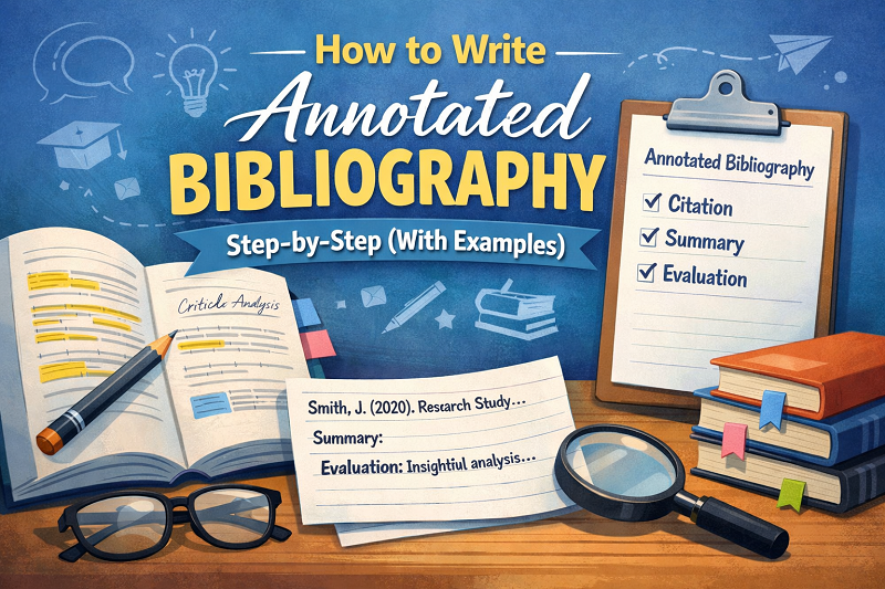 How to Write Annotated Bibliography Step-by-Step (With Examples)