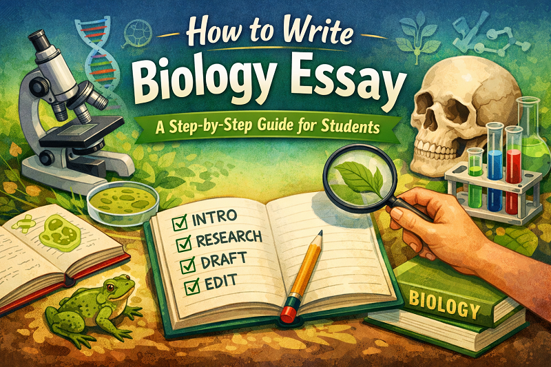 How to Write Biology Essay: A Step-by-Step Guide for Students