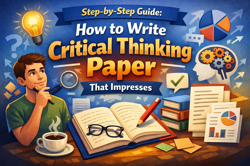 how to write critical thinking paper