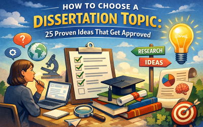 How to Choose a Dissertation Topic: 25 Proven Ideas That Get Approved