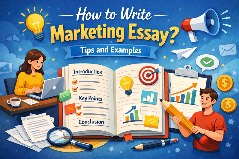 how to write marketing essay
